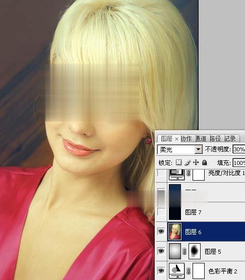 如何用Photoshop打造柔美的暖色美女图片(20)