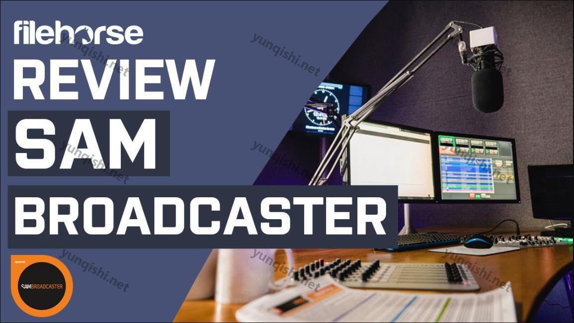SAM Broadcaster PRO的完整在线广播解决方案！（传输自己的流媒体服务器）