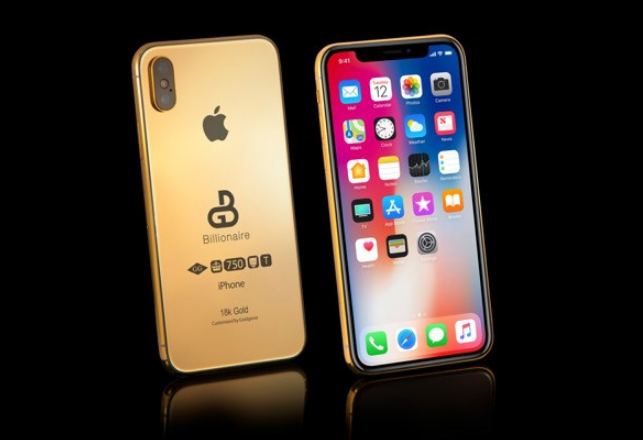 苹果预售18K黄金、玫瑰金、白金的特仕版2018 iPhone