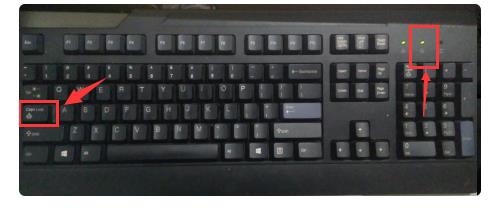电脑键盘大写字母按那个键