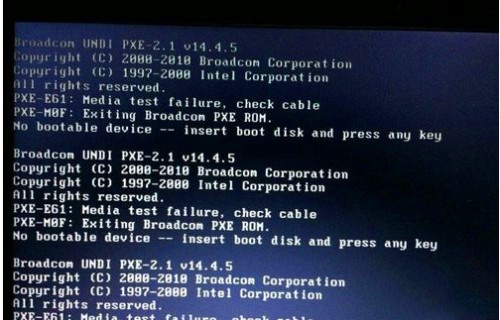 电脑显示no bootable device(3)