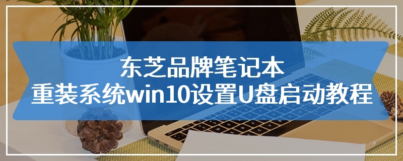 东芝品牌笔记本重装系统win10设置U盘启动教程
