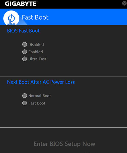 gigabyte fast boot是由技嘉官方提供的快速启动工具,能够帮助用户