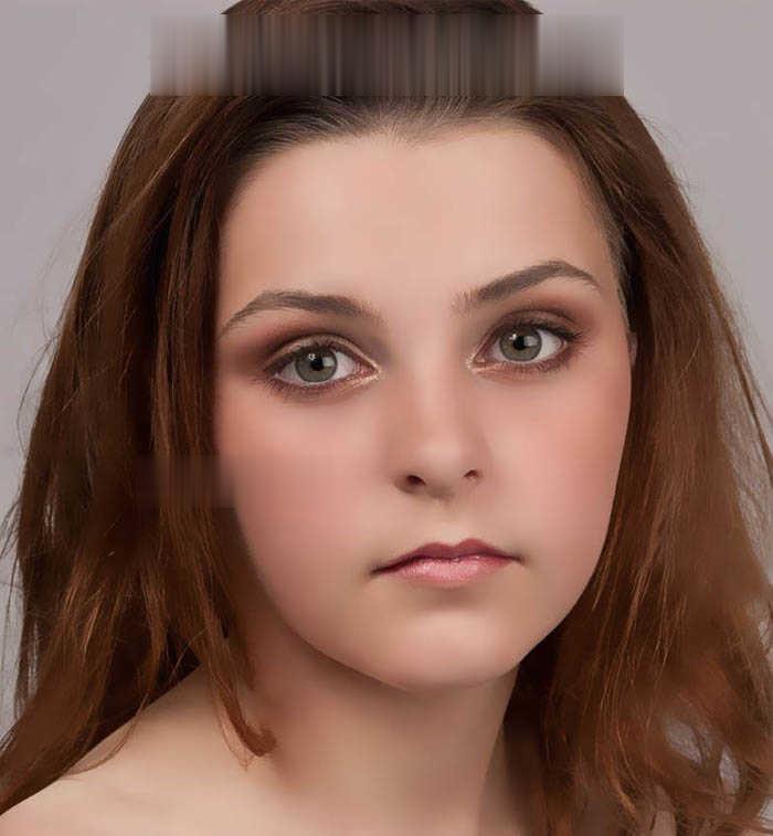 使用photoshop快速去除人物脸部的斑点和瑕疵教程(18)