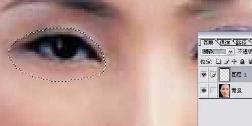 photoshop将单眼皮变成双眼皮的处理方法(5)