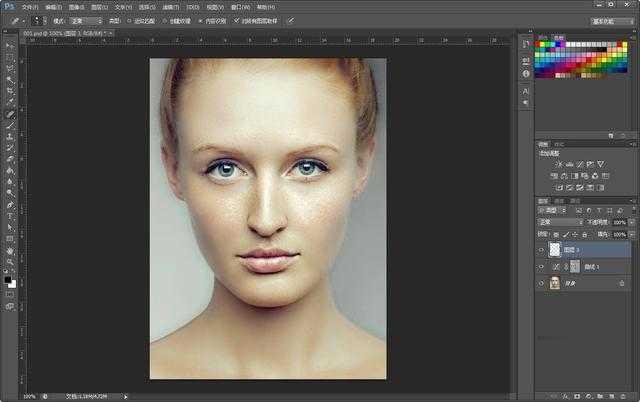 Photoshop完美处理雀斑保留皮肤质感磨皮修图高级教程(10)