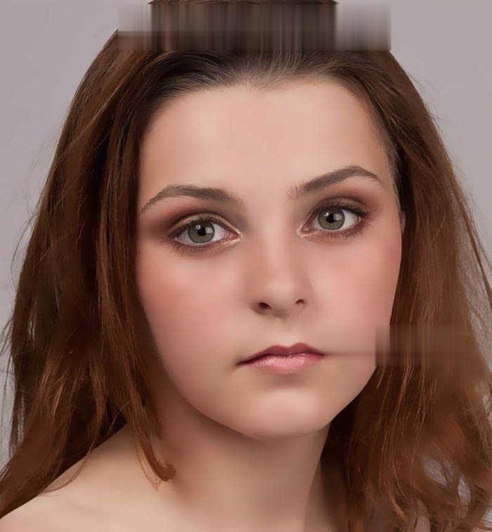 使用photoshop快速去除人物脸部的斑点和瑕疵教程(15)