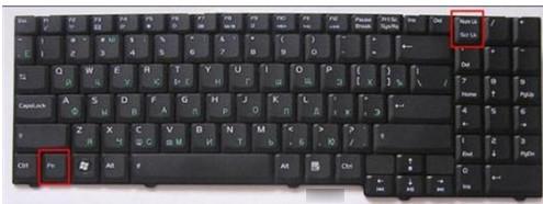 笔记本键盘字母变数字解决办法(1)
