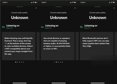 Spotify HiFi 无损音质服务图示意外在 iOS 版 App 提前流出(2)