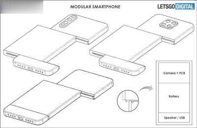 小米模组化手机专利曝光 相机、电池、扬声器依需求自由组合