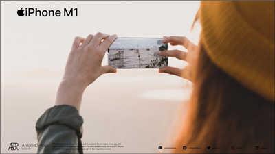 设计师发想 iPhone M1 概念手机 带来全新的机身缺角设计(3)