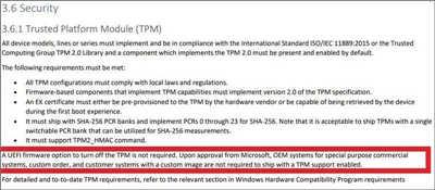 Windows 11有无 TPM 版 在特殊地区与经过严格申请后的用户间销售(1)