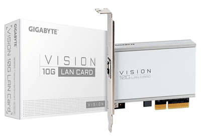 GIGABYTE推出VISION品牌的10 GbE网路卡