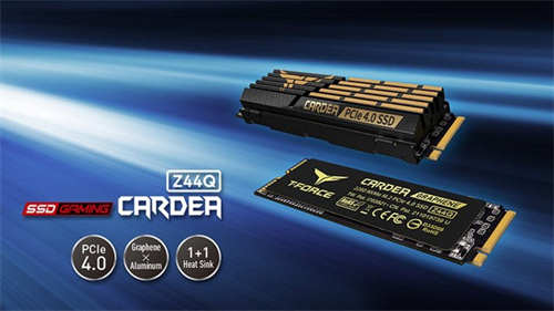 TEAMGROUP推出高速T-FORCE CARDEA Z44Q PCIe 4.0 SSD