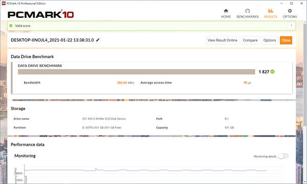 SilverStone MS12 M.2 NVMe硬碟外接盒开箱测试/USB 3.2 Gen2x2 20G介面带來最高的传输速度 (33)