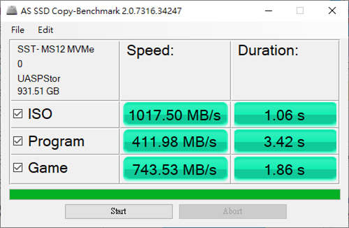 SilverStone MS12 M.2 NVMe硬碟外接盒开箱测试/USB 3.2 Gen2x2 20G介面带來最高的传输速度 (25)