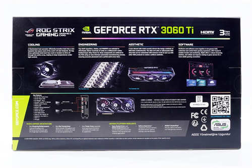 ROG STRIX GeForce RTX 3060 Ti O8G GAMING显示卡开箱测试报告(2)