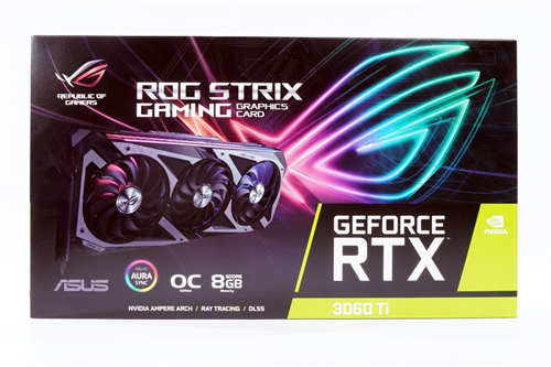 ROG STRIX GeForce RTX 3060 Ti O8G GAMING显示卡开箱测试报告(1)