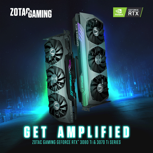 ZOTAC GAMING GeForce RTX 3080 Ti及3070 Ti系列　加盟GeForce RTX 30显示卡阵容(1)