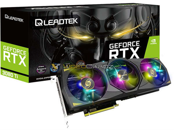 LEADTEK曝光GeForce RTX 3080 Ti WinFast Hurricane显示卡，已确认拥有12GB记忆体