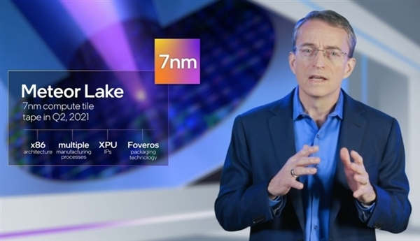 Intel CEO：7奈米处理器已经完成设计验证、正推进流片