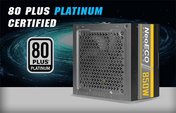 Antec发布新的NeoECO Platinum电源供应器系列