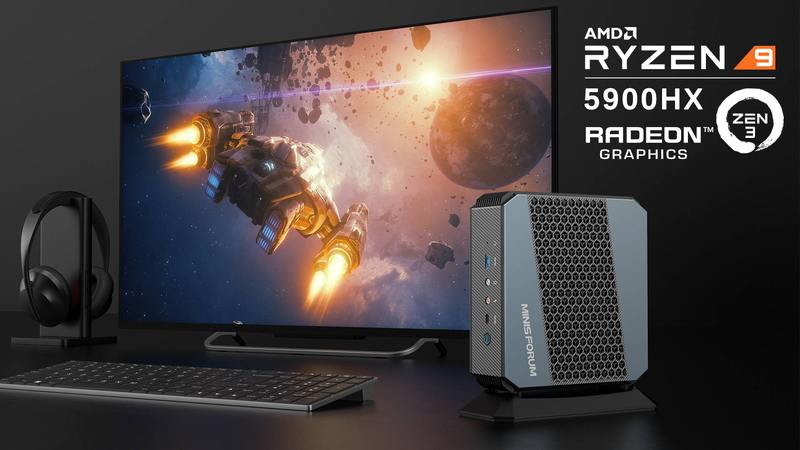 MINISFORUM推出HX90 MiniPC，採用AMD Ryzen 9 5900HX处理器和液态金属散热