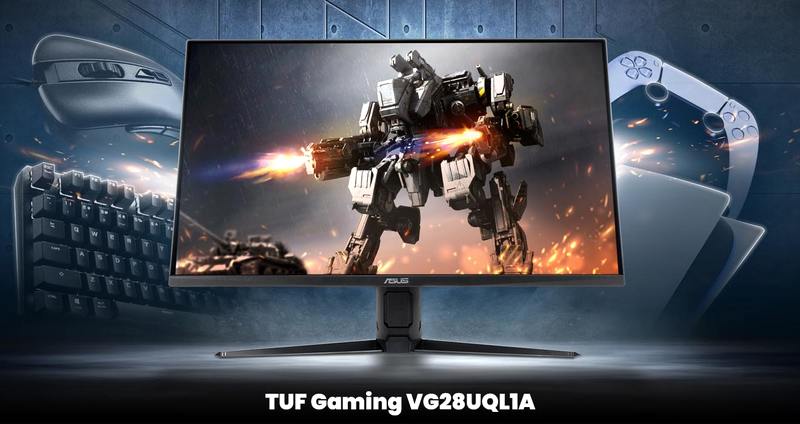 TUF Gaming VG28UQL1A HDMI 2.1游戏显示器将于今年8月上市