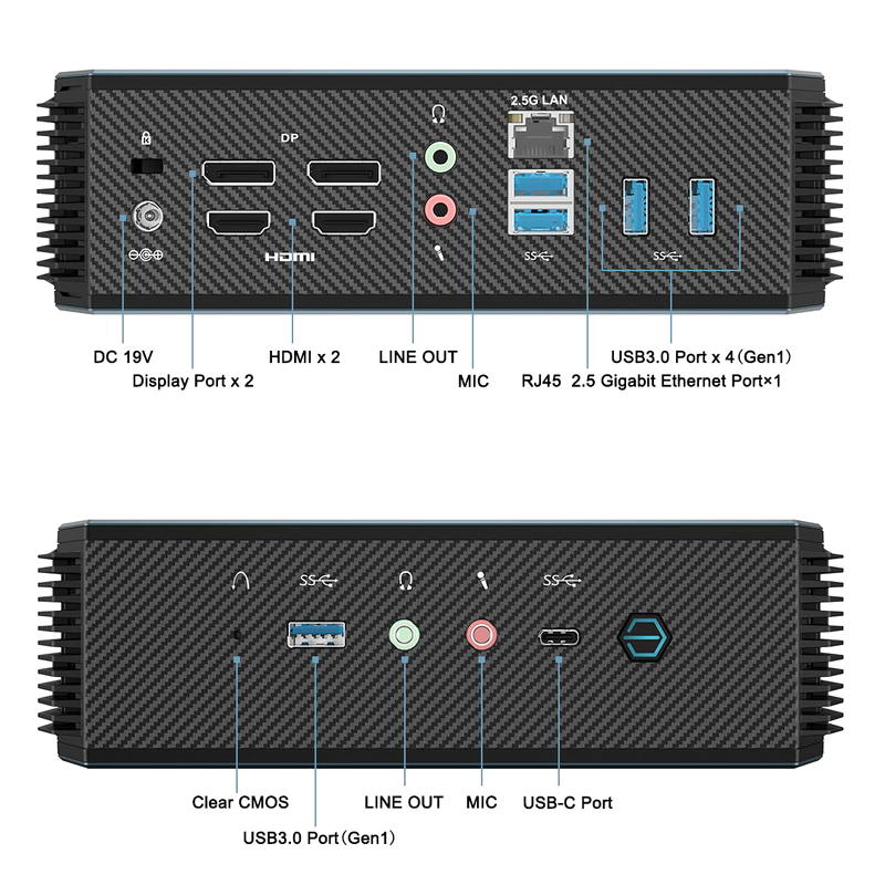 MINISFORUM推出HX90 MiniPC，採用AMD Ryzen 9 5900HX处理器和液态金属散热(3)