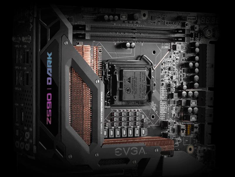 EVGA Z590 DARK主机板推出 – 21相VRM，支援DDR4-5333+ OC，定价599 美元