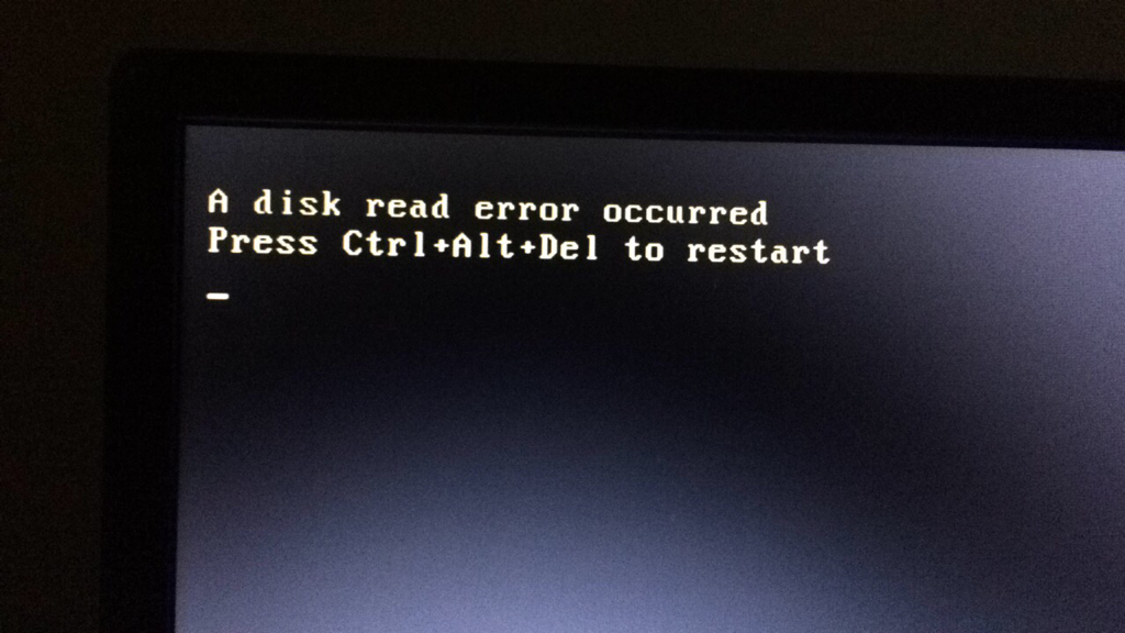 开机出现A disk read error occurred Press时怎么办