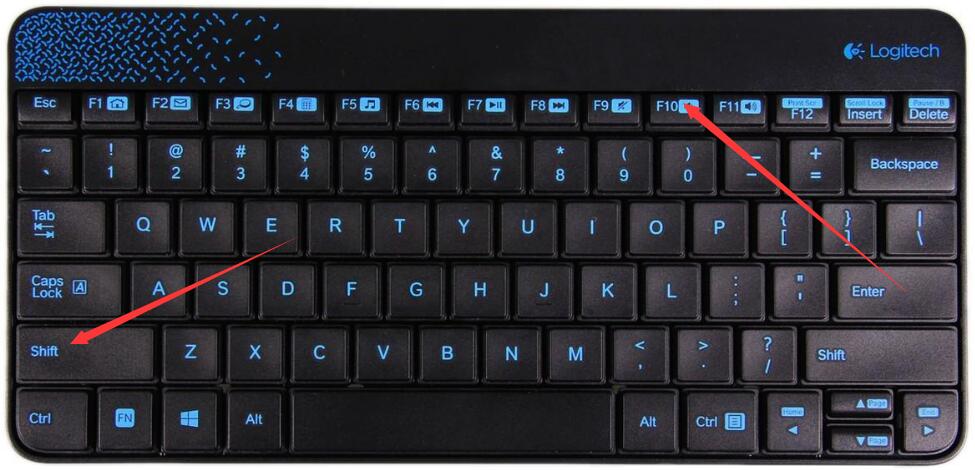电脑用键盘开启右键菜单的方法