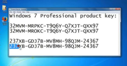 windows7系统的激活码,分享win7旗舰版产品密钥(1)