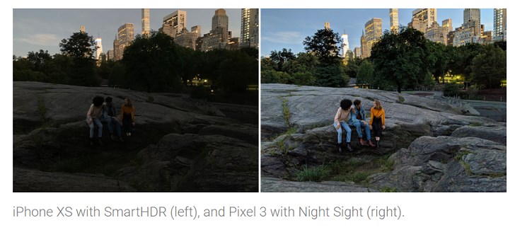 谷歌通过广告宣传Night Sight夜景中的突出表现(2)