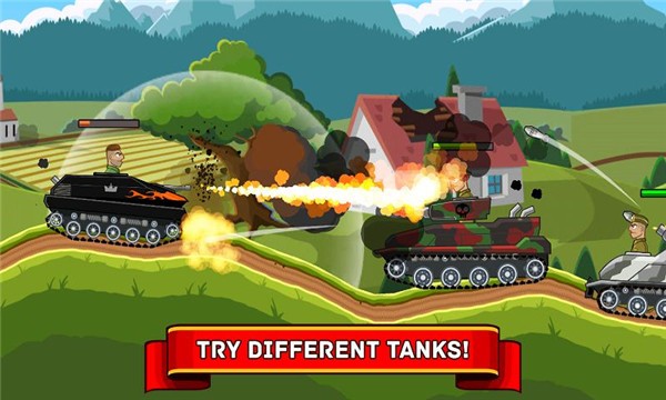 坦克游戏物理射击