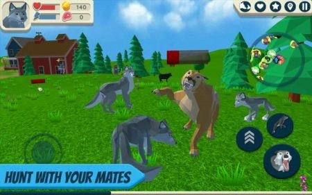 狼模拟器野生动物3D