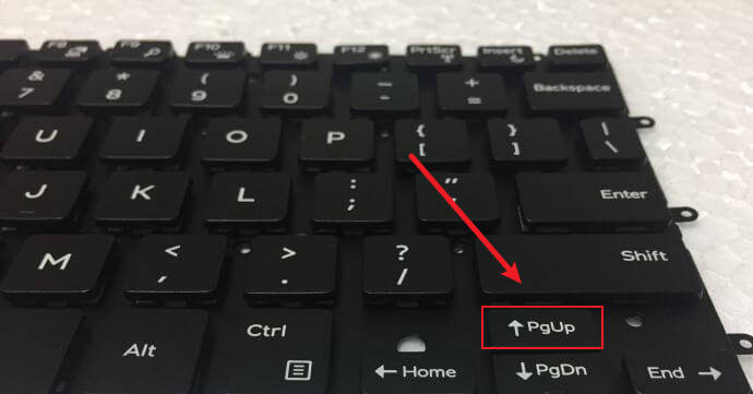 笔记本Pageup键怎么按