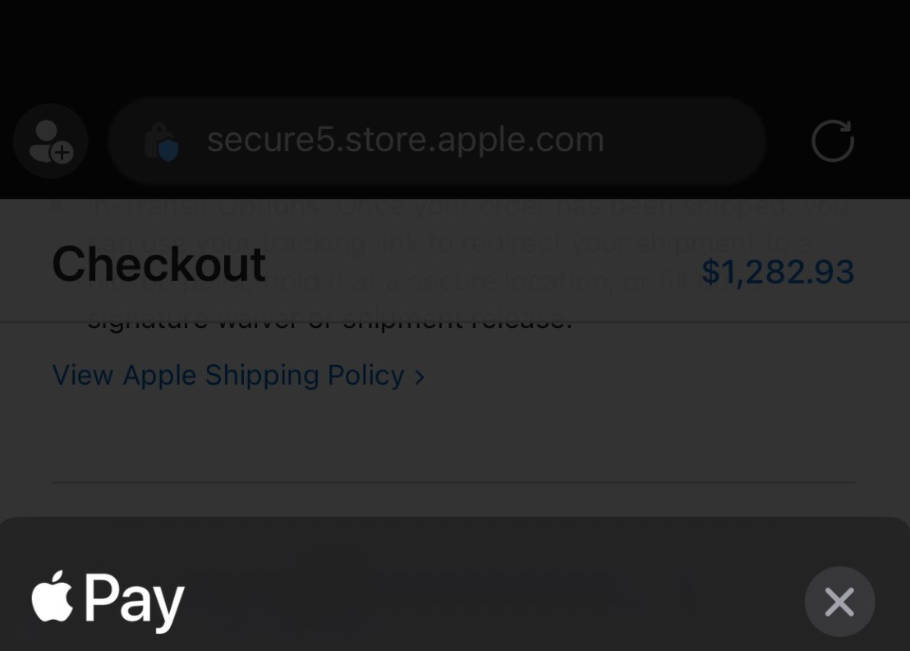 苹果 iOS 16 放开限制，允许在 Chrome、Edge 和 Firefox 浏览器中使用 Apple Pay 支付(2)