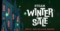 Steam 冬季特卖 12 月 23 日开启，数千款游戏大打折扣