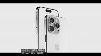 苹果 iPhone 15 Pro 渲染图出炉：后置摄像头凸起明显，改用 USB-C 接口