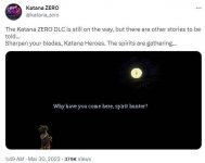 《武士零》故事DLC开发中 发售日期待定