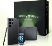 三星推出 Galaxy S23 Ultra 限量版套装：手机、手表、无线充电板，打包买便宜 22%