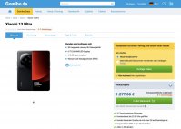 小米 13 Ultra 手机现身欧洲部分零售商网站：售价 1299 欧元