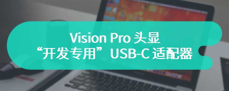 Vision Pro 头显“开发专用”USB-C 适配器：用于调试 App
