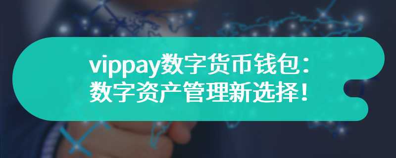  Vippay digital currency wallet: a new choice for digital asset management!