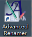 Advanced Renamer批次更改资料夹名称