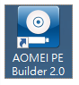 AOMEI PE Builder FREE 2.0建立WinPE开机光碟映像档
