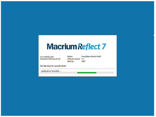 Macrium Reflect Free 7.1还原Windows 10