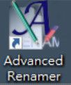 Advanced Renamer批次更改副档名